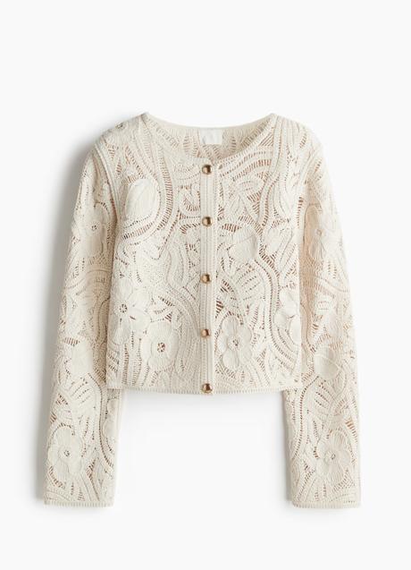 Imagen - Chaqueta de crochet de H&M (59,99 euros)