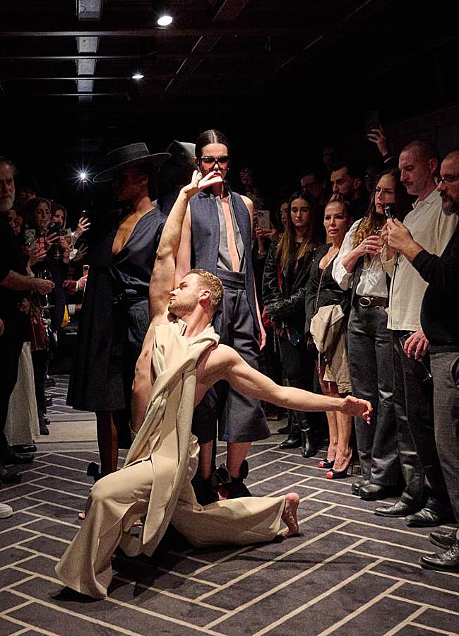 Imagen - Presentación de la colección 'El Caminante' de Oteyza durante la Madrid es Moda. Foto: Pablo Paniagua.