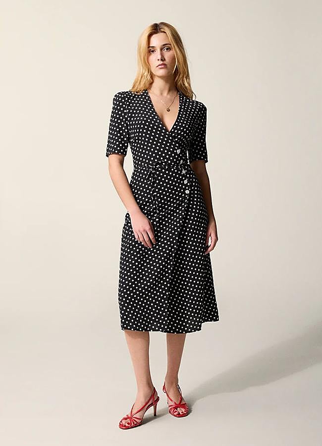 Imagen - Vestido con estampado de lunares