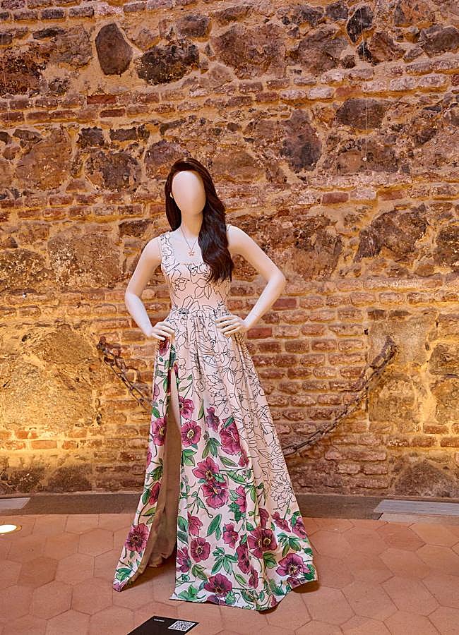 Imagen - Exposición con algunos de los diseños de la diseñadora Carmen Farala. Foto: Pablo Paniagua.