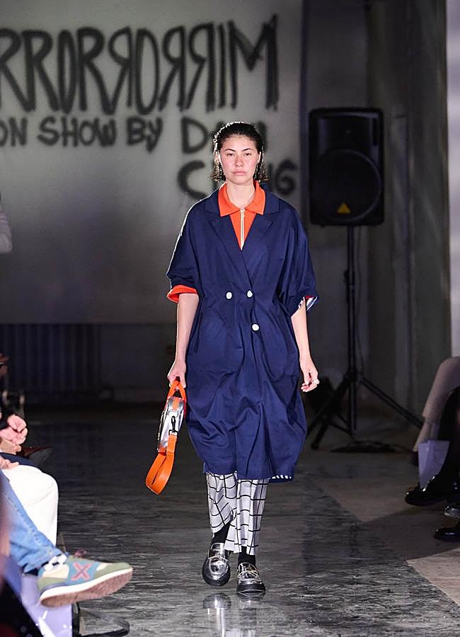 Imagen - Desfile de la nueva colección de Daniel Chong en el Palacio de Fernán Núñez en Madrid. Foto: Pablo Paniagua.