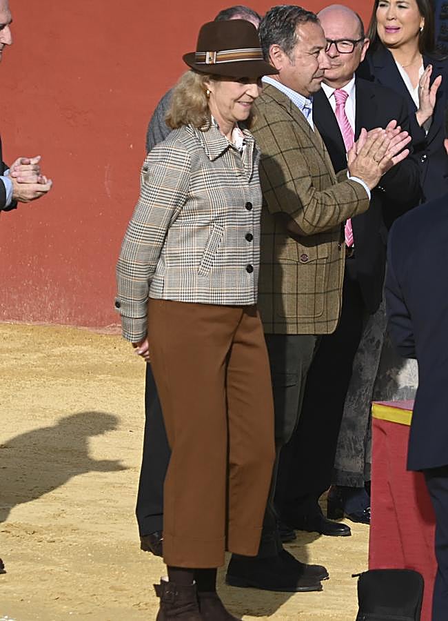 Imagen - La infanta Elena durante el acto benéfico celebrado en Sevilla. Foto: Gtres.