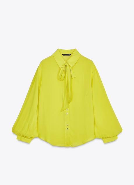 Imagen - Camisa verde lima de Zara (35,99 euros)