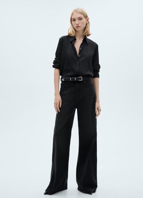 Imagen - Vaqueros negros de Mango (29,99 euros)