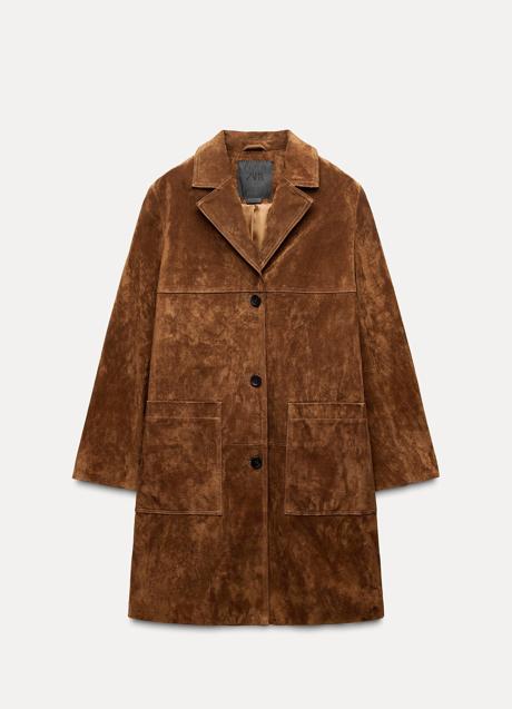 Imagen - Abrigo de ante de Zara (149 euros)