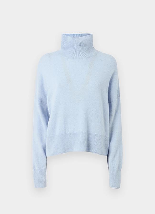 Imagen - Jersey azul clarito de Samsøe Samsøe, 187,50 euros.