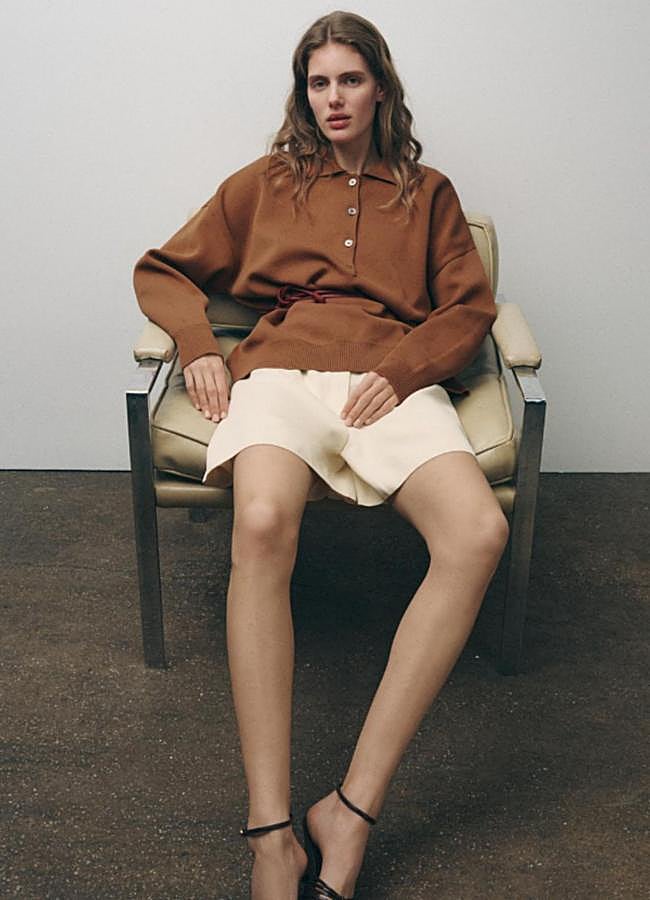 Imagen - Jersey tipo polo de Zara (ZARA)