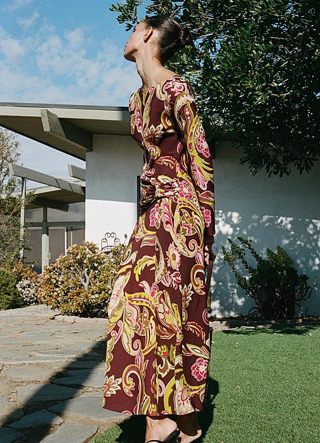 Imagen - Vestido estampado de Zara (39,99 euros)