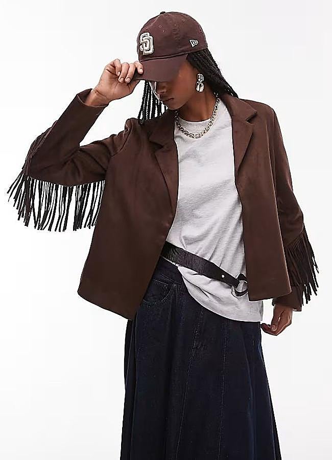 Imagen - Chaqueta de flecos estilo blazer