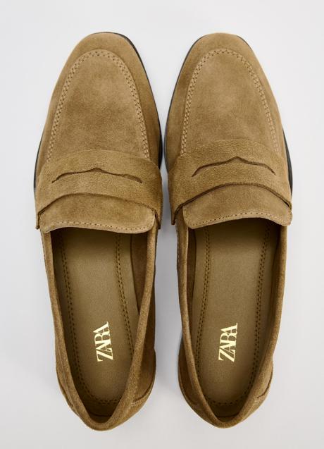 Imagen - Mocasines de piel de Zara (39,99 euros)