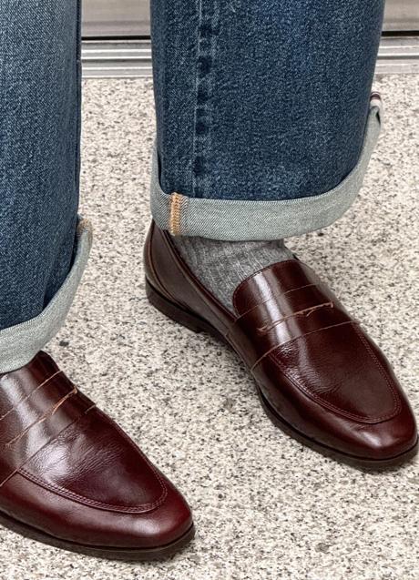 Imagen - Mocasines burdeos de Mango (45,99 euros)