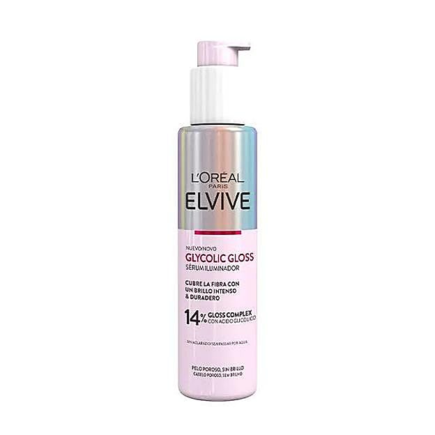 Elvive Glycolic Gloss Sérum de L'Oréal. Precio: 9,99 euros