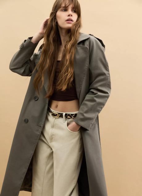 Imagen - Trench largo de Pull & Bear (39,99 euros)