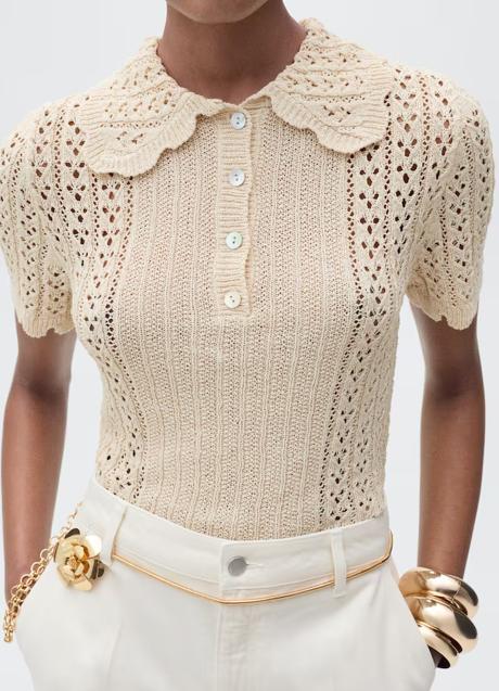 Imagen - Jersey calado de Mango (25,99 euros)