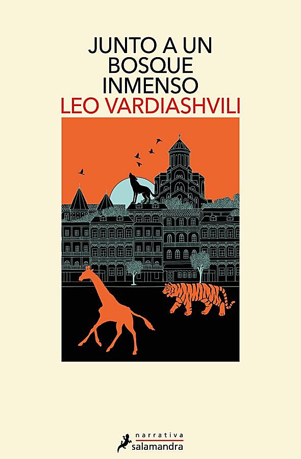 Imagen - Portada de Junto a un bosque inmenso, el debut literario del georgiano Leo Vardiashvili. /Salamandra