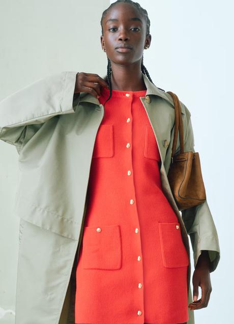 Imagen - Vestido naranja de H&M (34,99 euros)