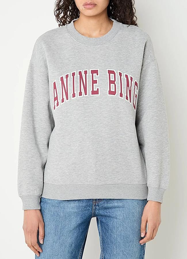 Imagen - Sudadera en gris de Anine Bing (200 euros).