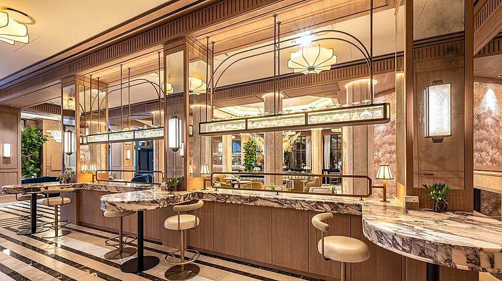 Salón del Hotel Bless en Madrid.