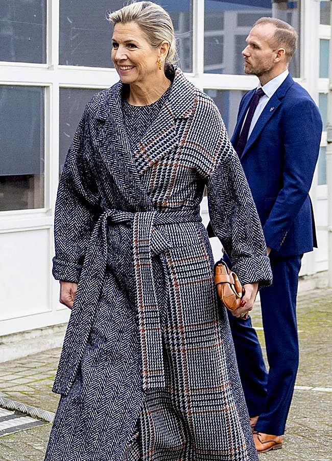 Imagen - Máxima de Holanda con total look de Oscar de la Renta (GTRES)