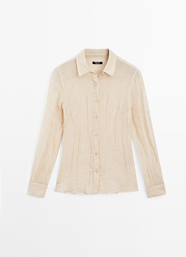 Imagen - Blusa fluida de Massimo Dutti, 59,95 euros.