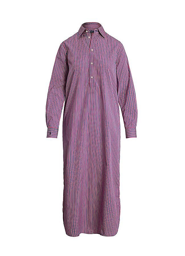 Imagen - Vestido camisero de algodón con manga larga de Polo Ralph Lauren (299€ en El Corte Inglés)