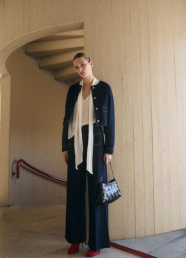 Imagen - Conjunto vaquero con chaqueta y pantalones