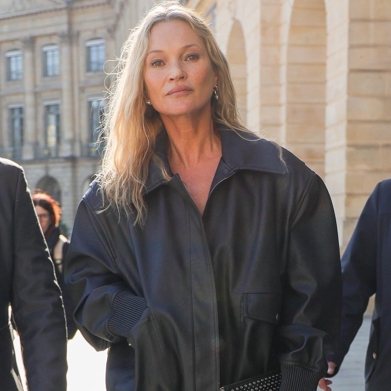 Kate Moss en París.