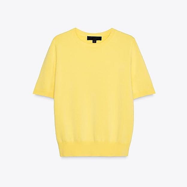 Jersey básico punto liso manga corta (19,95€)