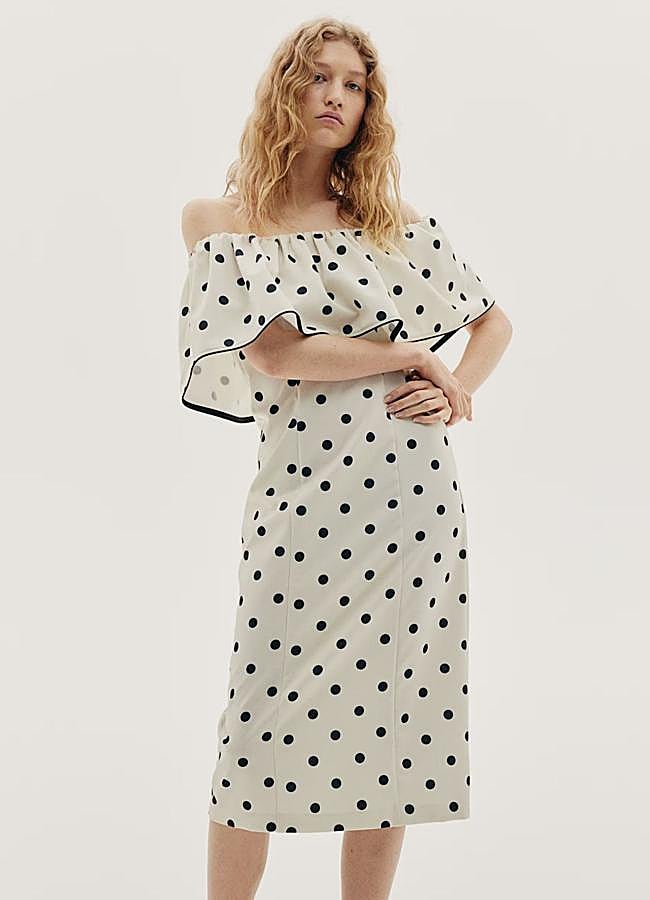 Imagen - Vestido de lunares con volante