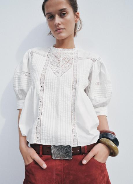Imagen - Camisa blanca de Zara (35,99 euros)