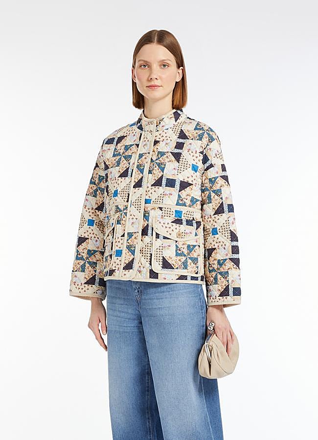 Imagen - Chaqueta estampada y acolchada de Weekend Max Mara.