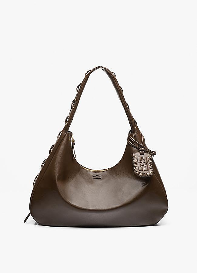 Imagen - Bolso hobo XXL de la firma Ganni.