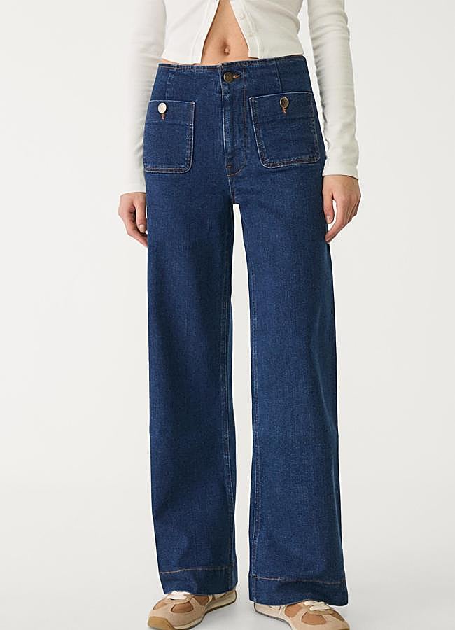 Imagen - Vaqueros con bolsillos de tiro medio