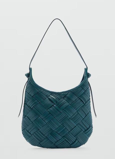 Imagen - Bolso azul petróleo de Mango (109 euros)