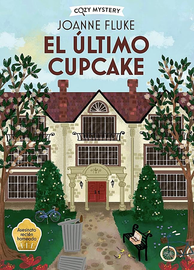 Imagen - Portada de El último cupcake, el nuevo cozy mystery de Joanne Fluke. / Alma Editorial