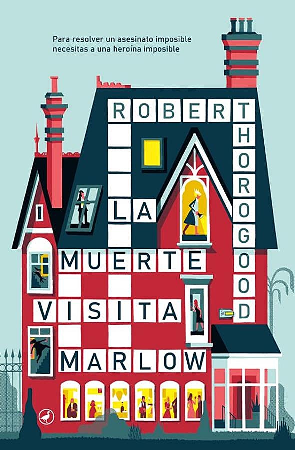 Imagen - Portada de La muerte visita Marlow, la segunda novela del cozy mystery ambientado en Marlow. / Catedral