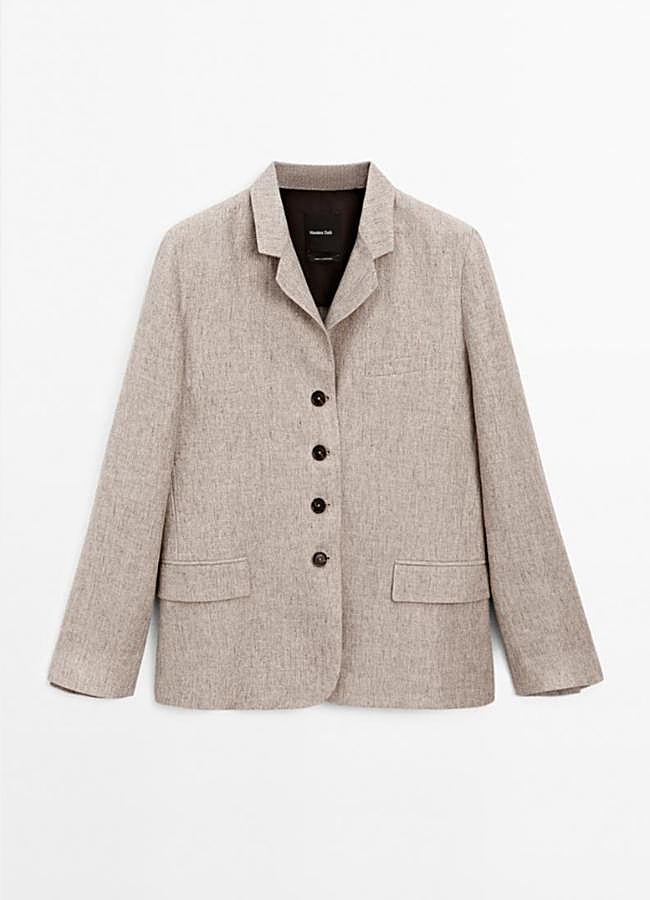 Imagen - Las blazers tendencia de primavera 2025 (MASSIMO DUTTI)