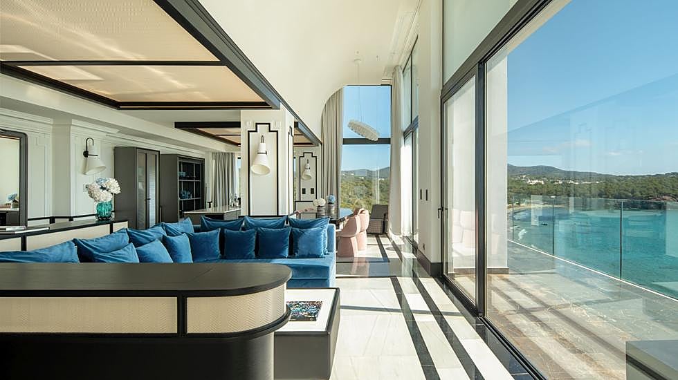 Suite presidencial del BLESS Hotel Ibiza.