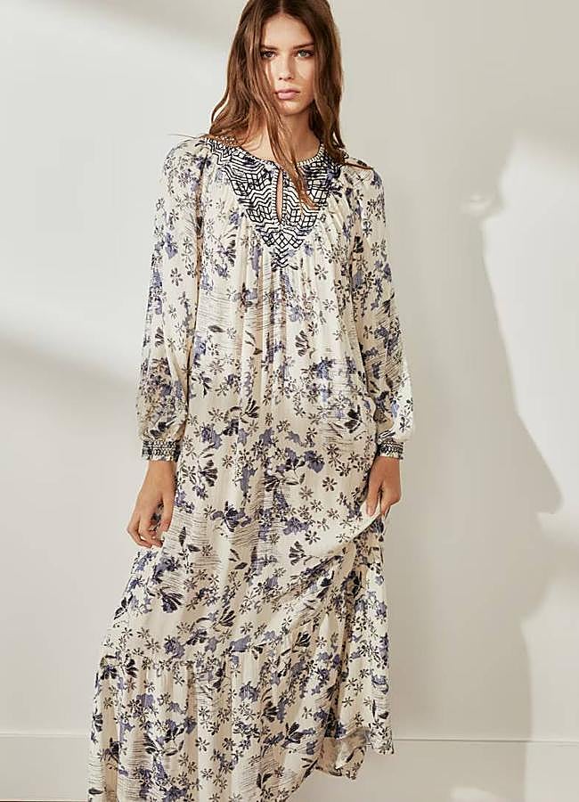 Imagen - Vestido con escote pico bordado lurex de Southern Cotton (79,99€ en El Corte Inglés)