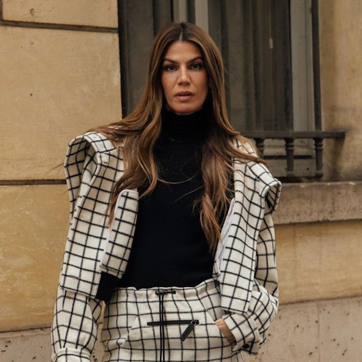 Influencer con mechas woolights