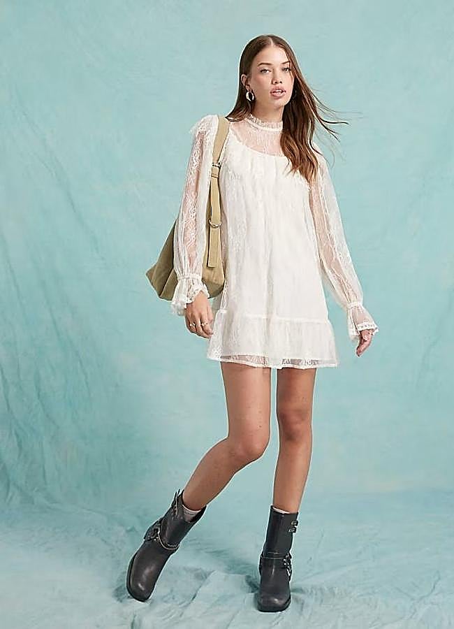 Imagen - Vestido corto de encaje