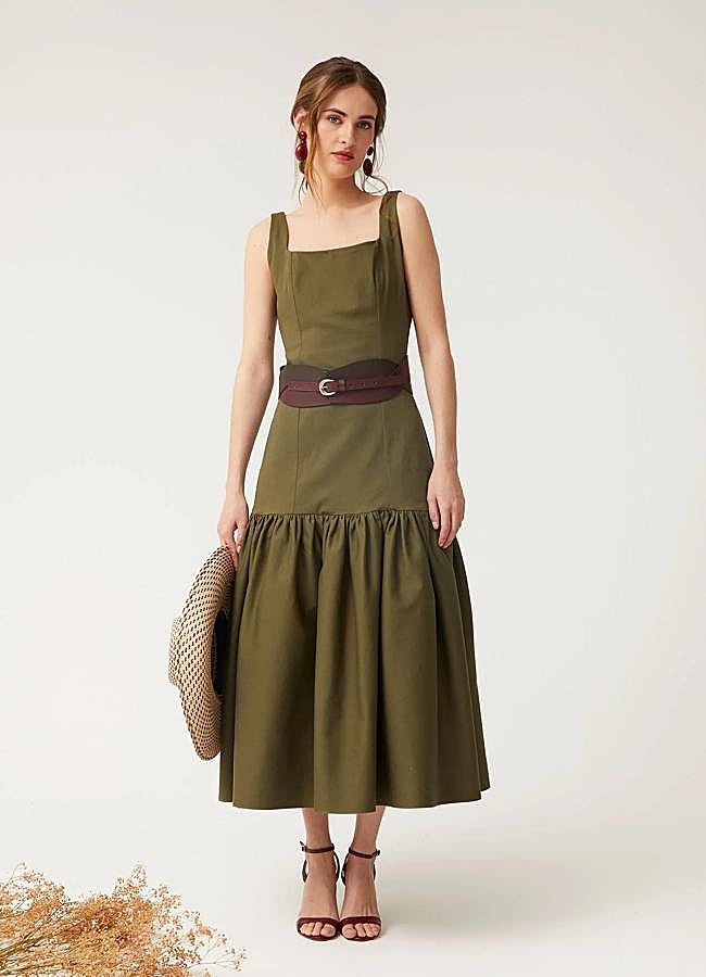 Imagen - Vestido verde de Coosy, 149 euros.