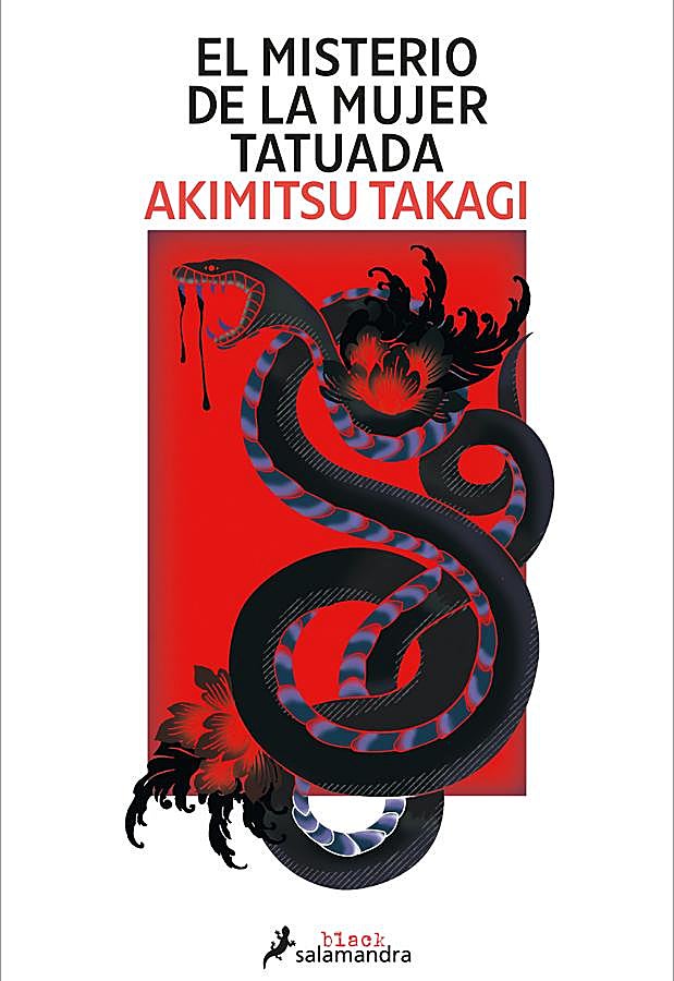 Imagen - Portada de El misterio de la mujer tatuada, el thriller de Akimitsu Takagi. / Salamandra