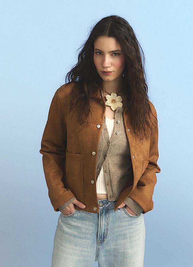 Imagen - Chaqueta efecto ante