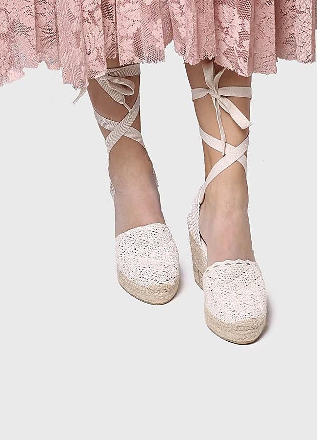 Imagen - Alpargatas de crochet blanco