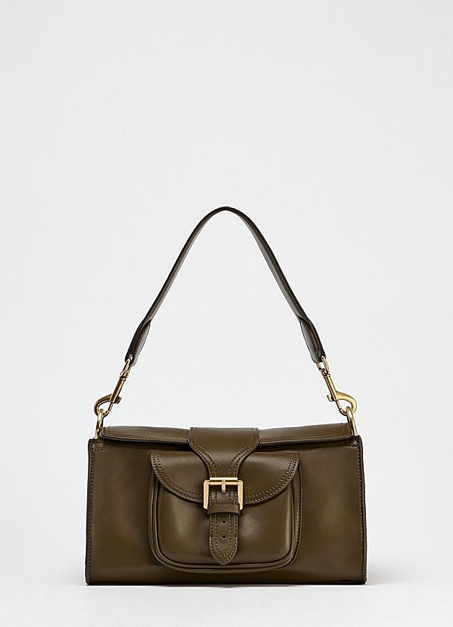 Imagen - Bolso cargo en verde de Zara.