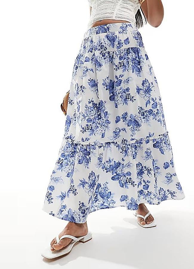 Imagen - Falda larga de flores