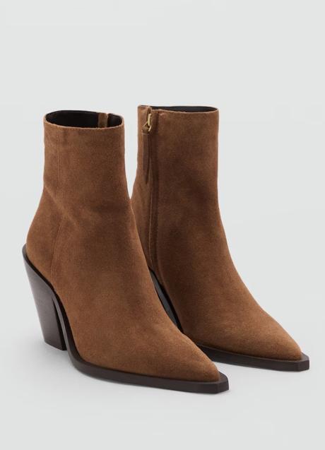 Imagen - Botines de serraje de Zara (59,99 euros)