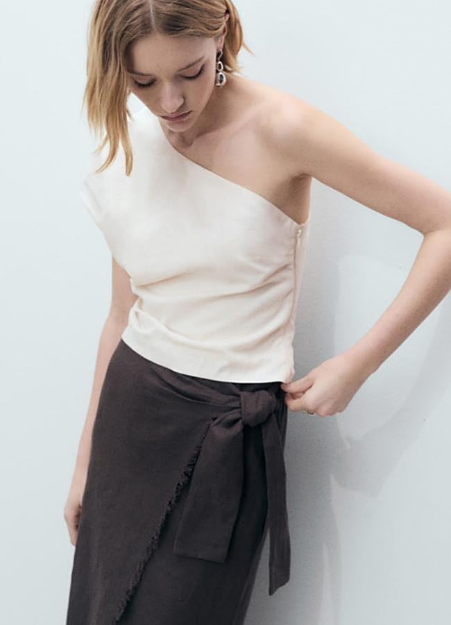 Imagen - Top asimétrico (MANGO)