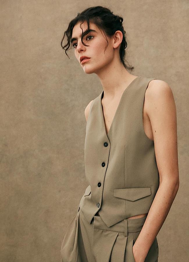 Imagen - Chaleco tailoring khaki